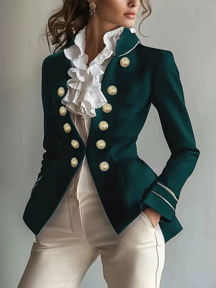 Elke - Die Retro Britische Preppy Jacke
