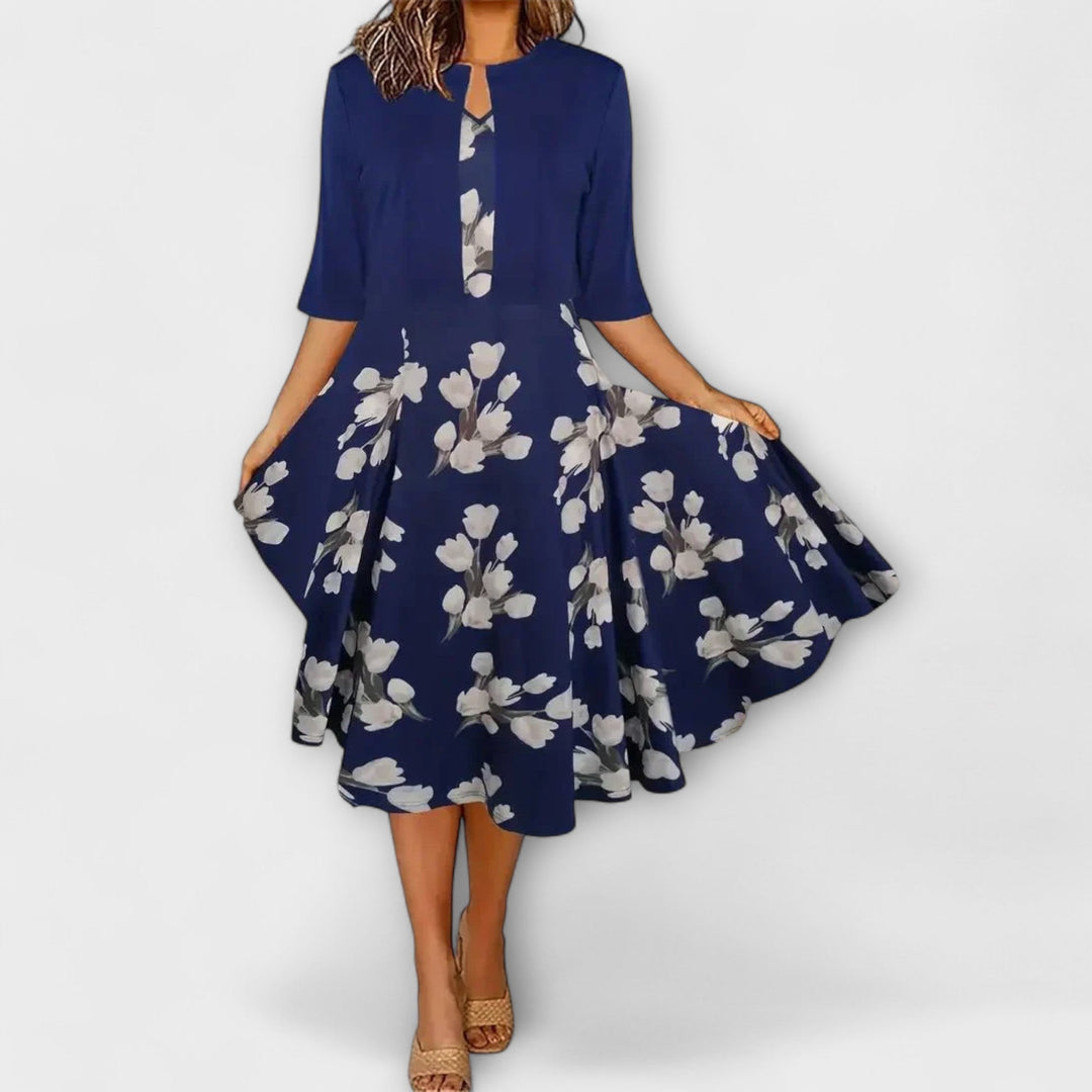 Miriam - Damen Midi Kleid mit Blazer