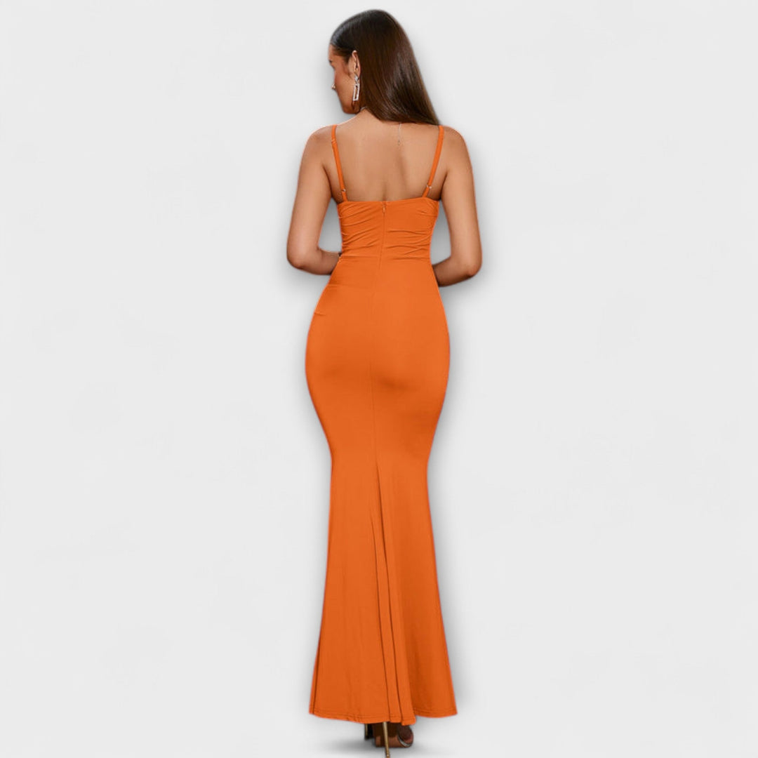 Diana - Elegantes Rüschenkleid
