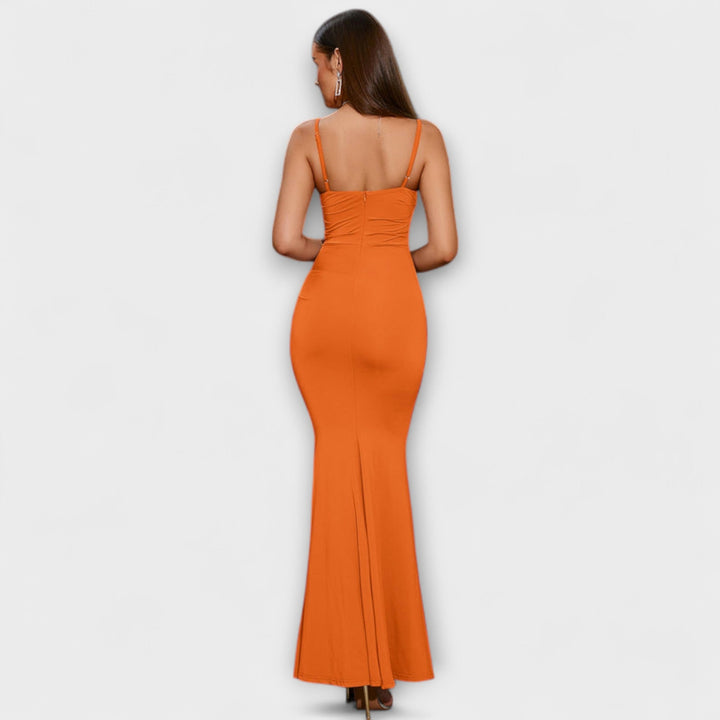 Diana - Elegantes Rüschenkleid