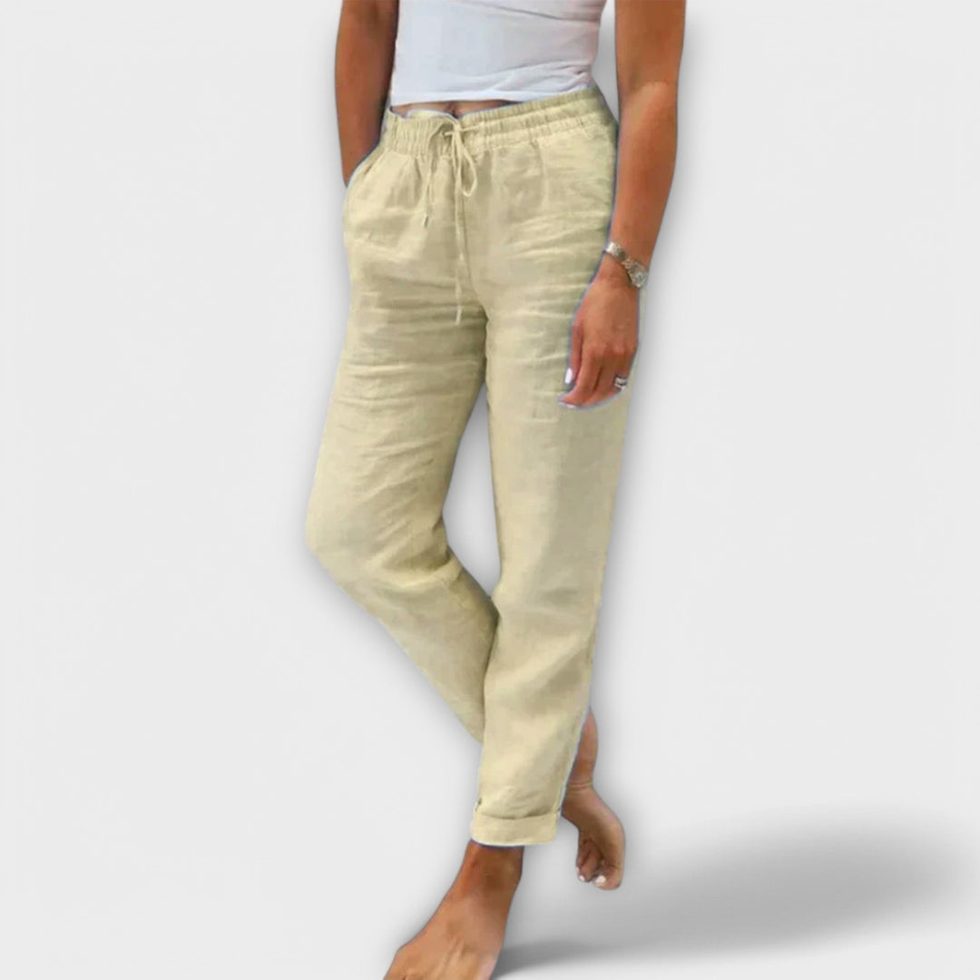 Merlinde - Leichte Leinenhose