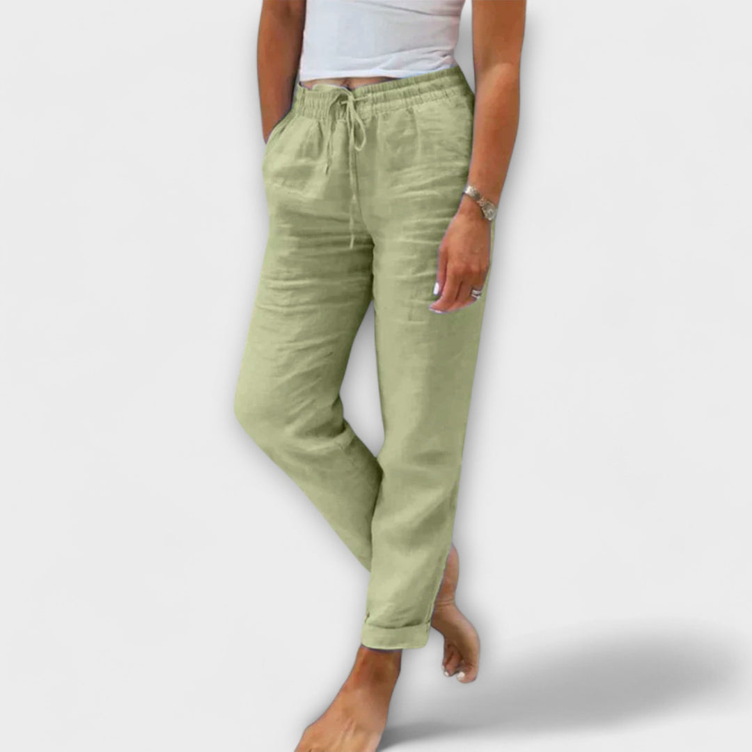 Merlinde - Leichte Leinenhose