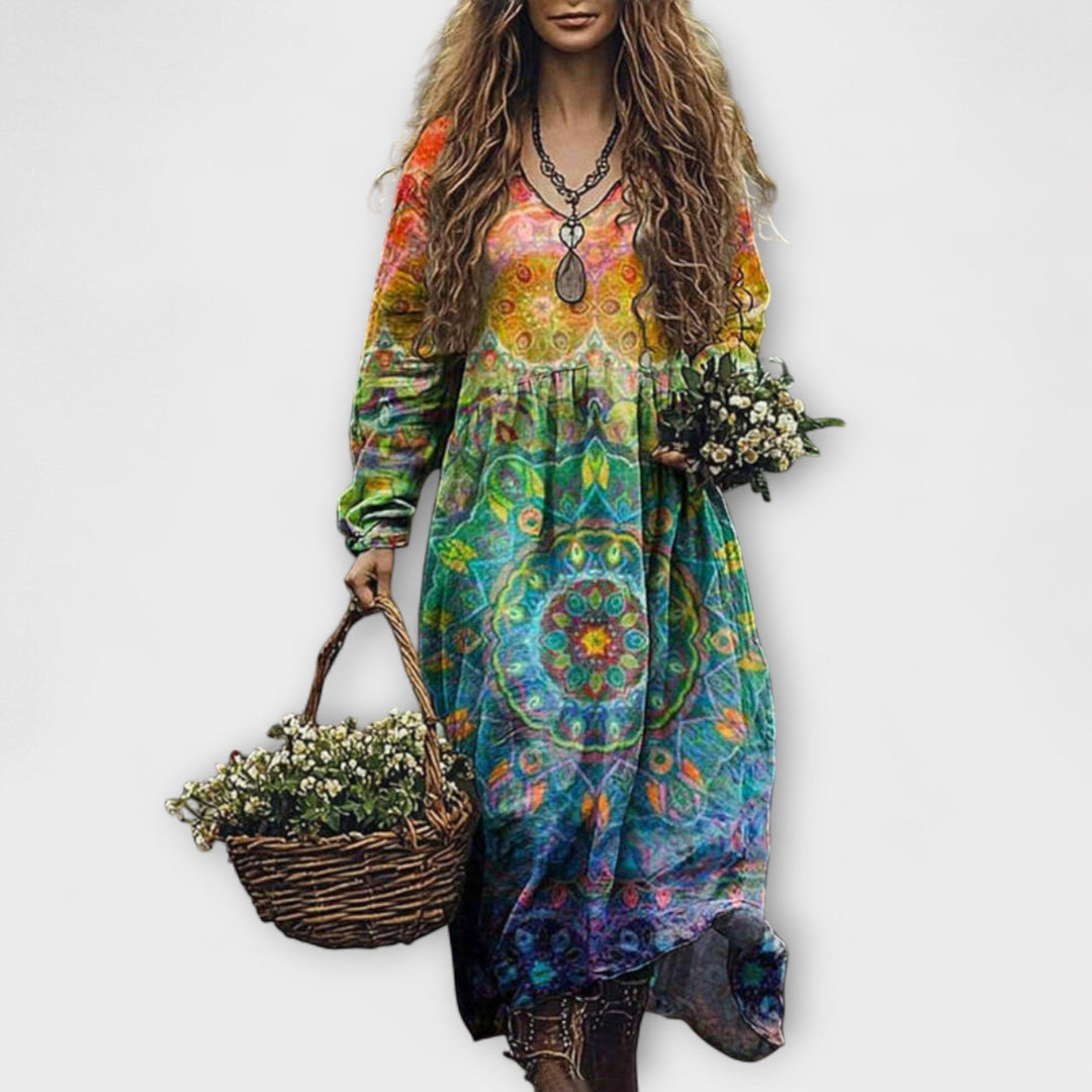 Alisa - Langarm Kleid