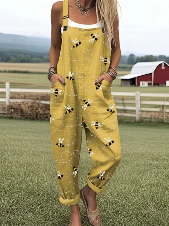 Christina - Künstlerischer Overall-Jumpsuit