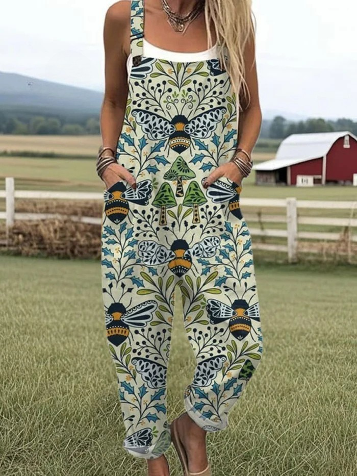 Christina - Künstlerischer Overall-Jumpsuit