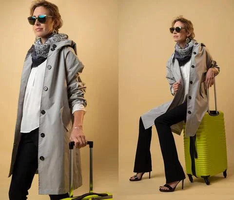 Jutta - Stilvoller Trenchcoat