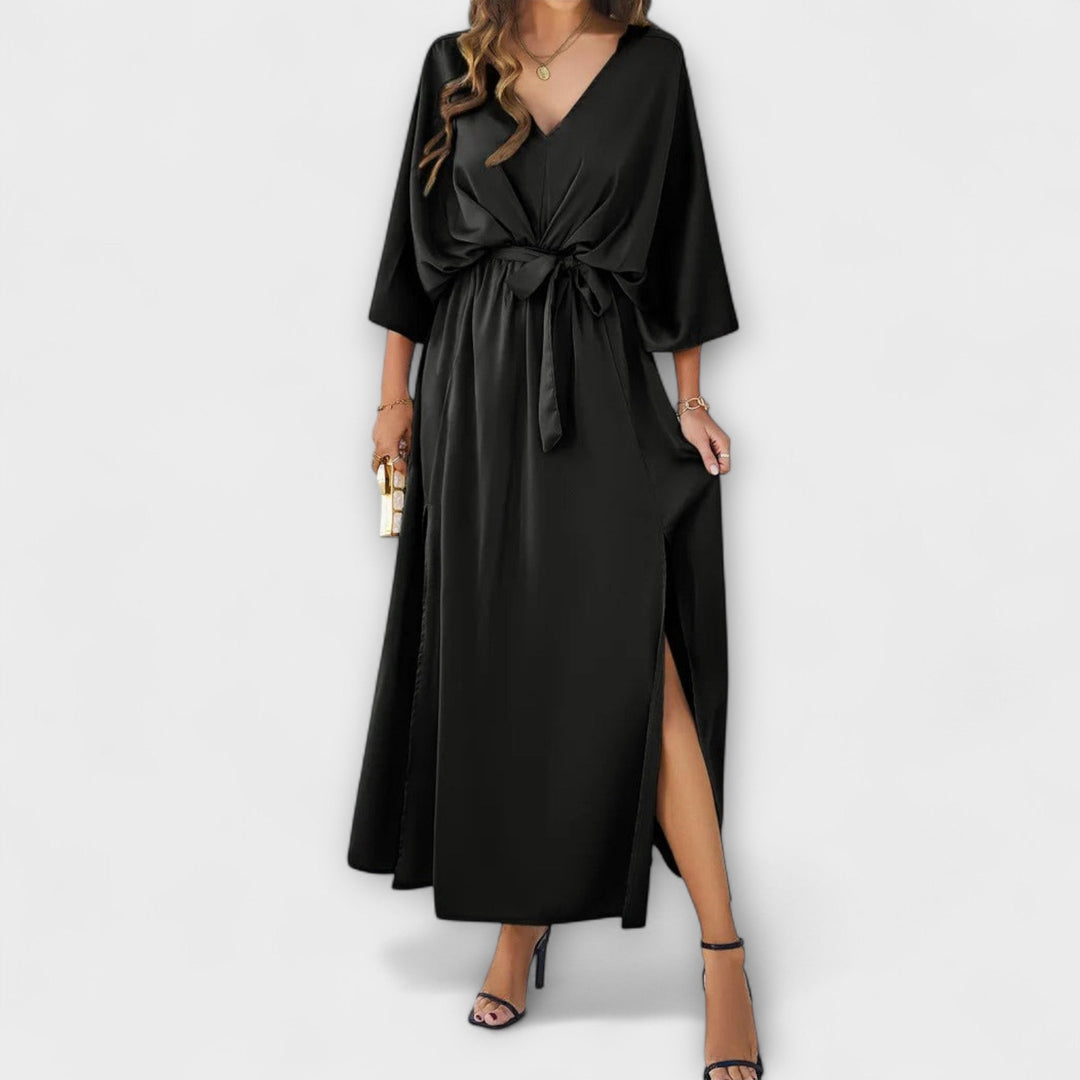 Ilse-Marie - Maxikleid mit V-Ausschnitt