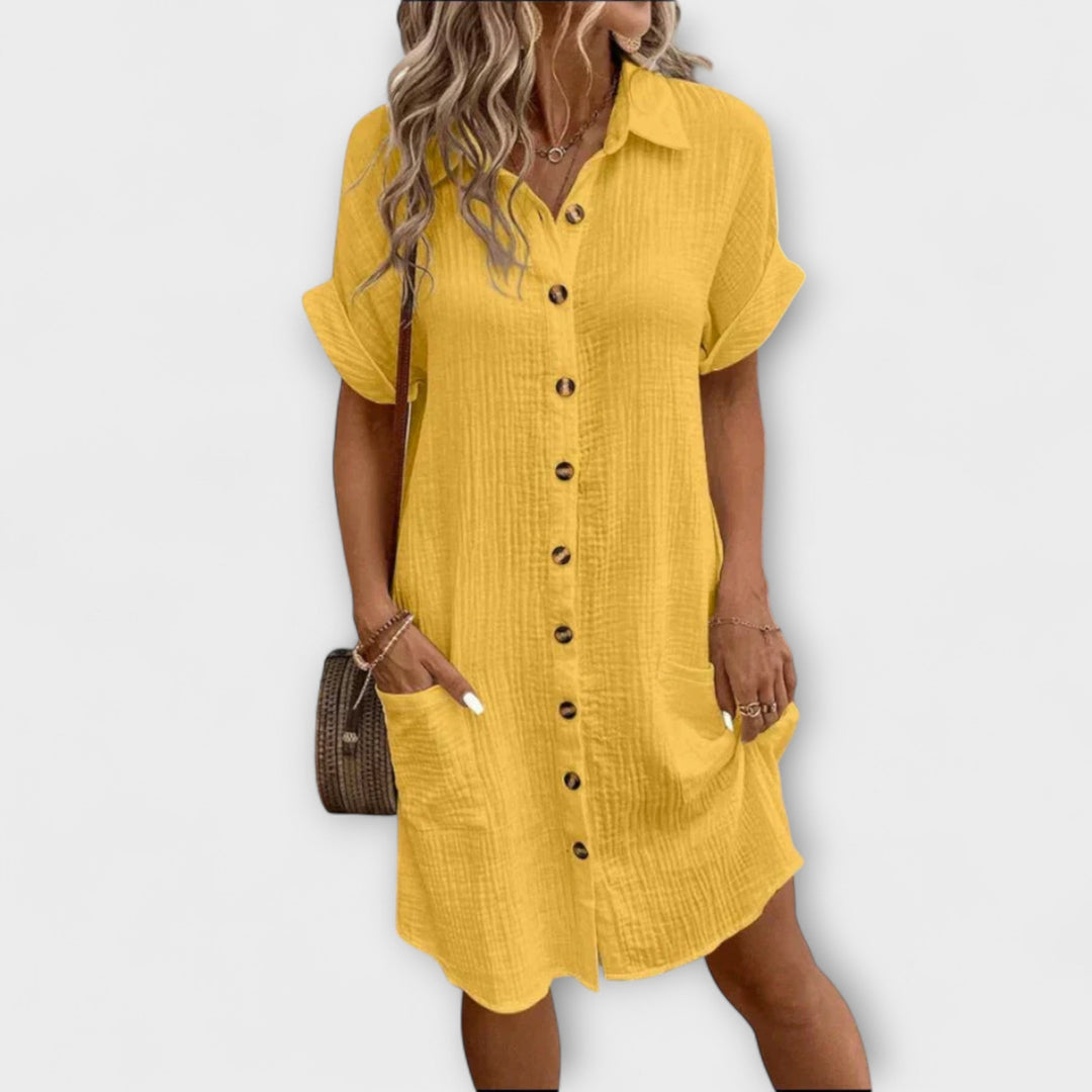 Hermione - Klassisches Polo Freizeitkleid