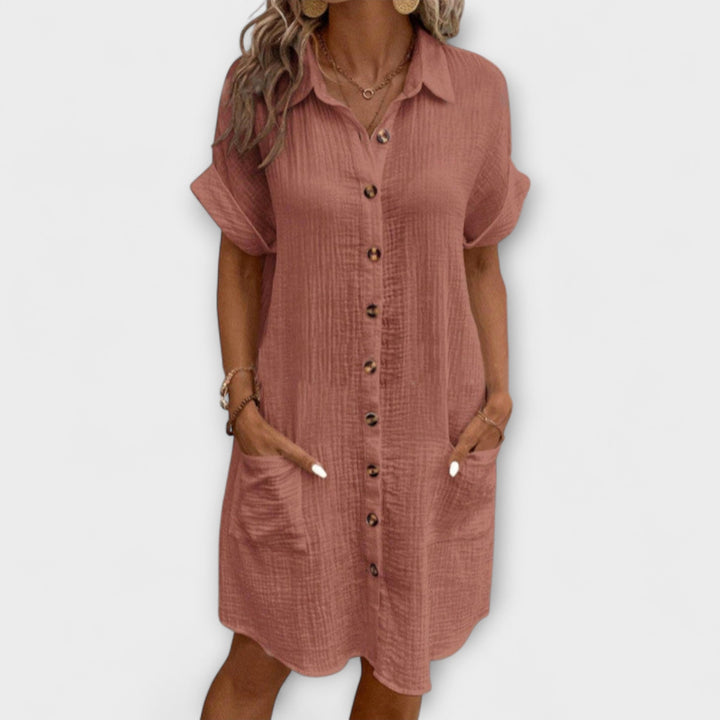 Hermione - Klassisches Polo Freizeitkleid