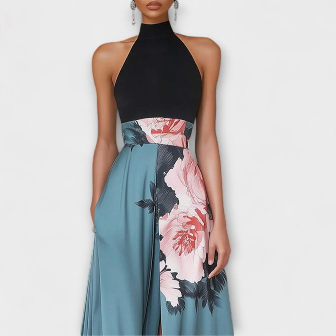 Julitta - Floral A-Line Maxikleid