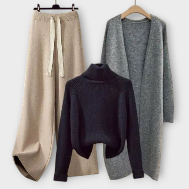 Sophie – Dreiteiliges Set Im Lässigen Flair-Stil Für Damen