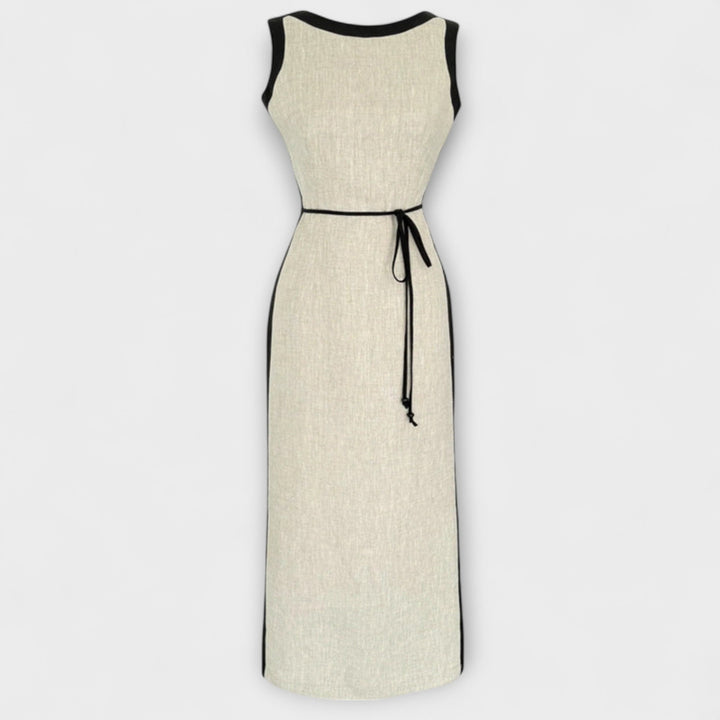 Helena - Schickes ärmelloses Kleid