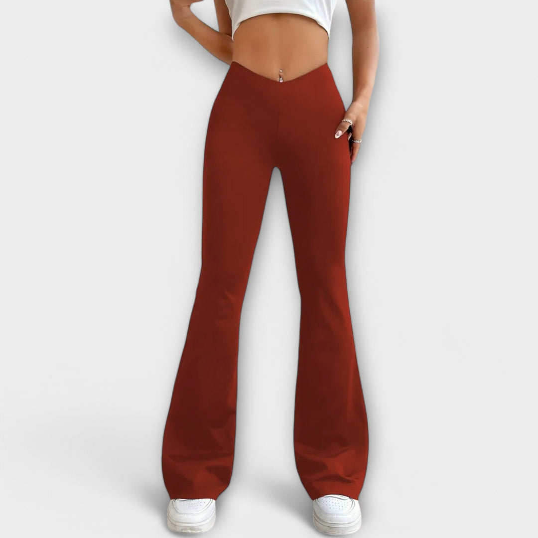 Joselyn - Lockere Hose mit ausgestelltem Bein