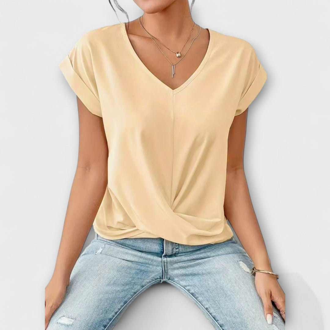 Jasmina - V-Ausschnitt Top