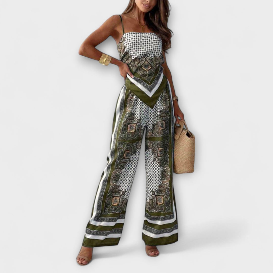 Maja - Schickes Schnürwesten und Hosen Set