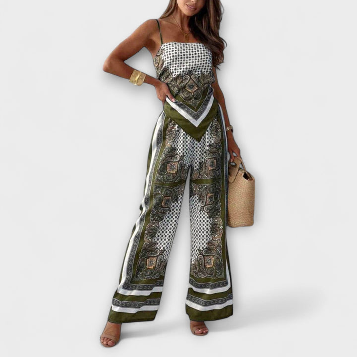 Maja - Schickes Schnürwesten und Hosen Set