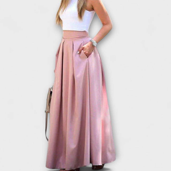 Ilyse – Eleganter Maxirock mit hoher Taille