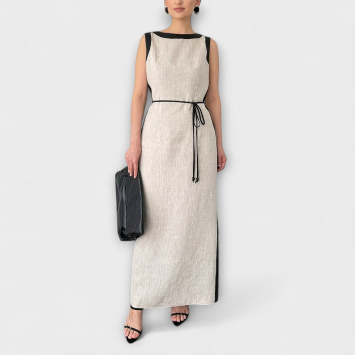 Helena - Schickes ärmelloses Kleid
