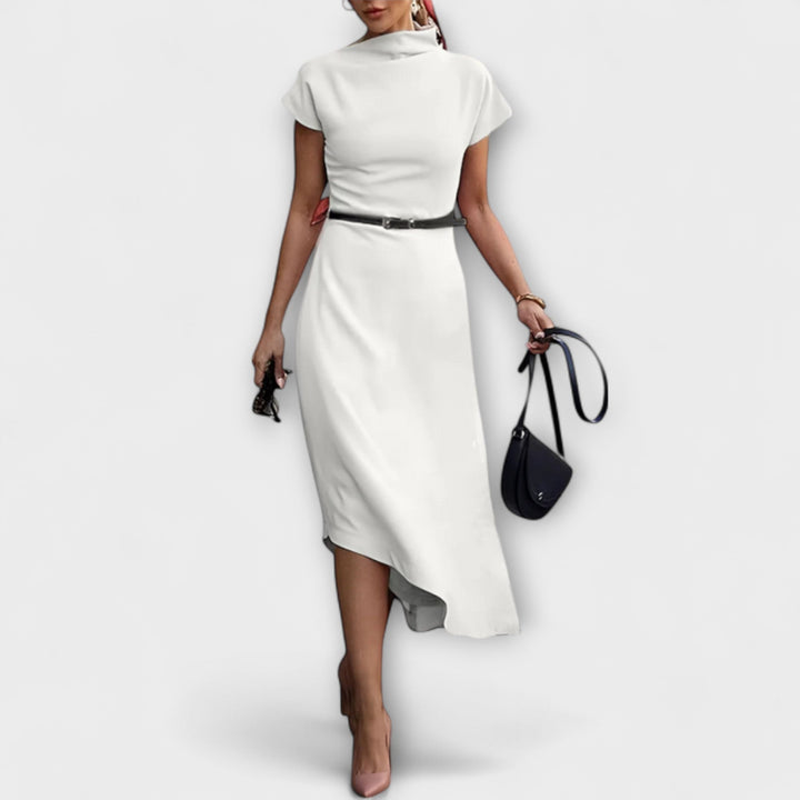 Waltraut - Asymmetrisches Urban Kleid