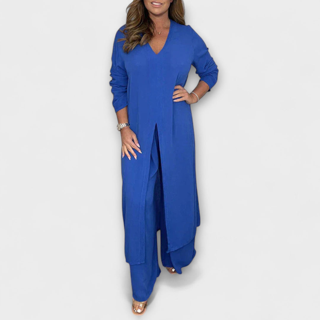 Nahia – Zweiteiliges Damen Co-Ord Set Mit Stilvollem Look