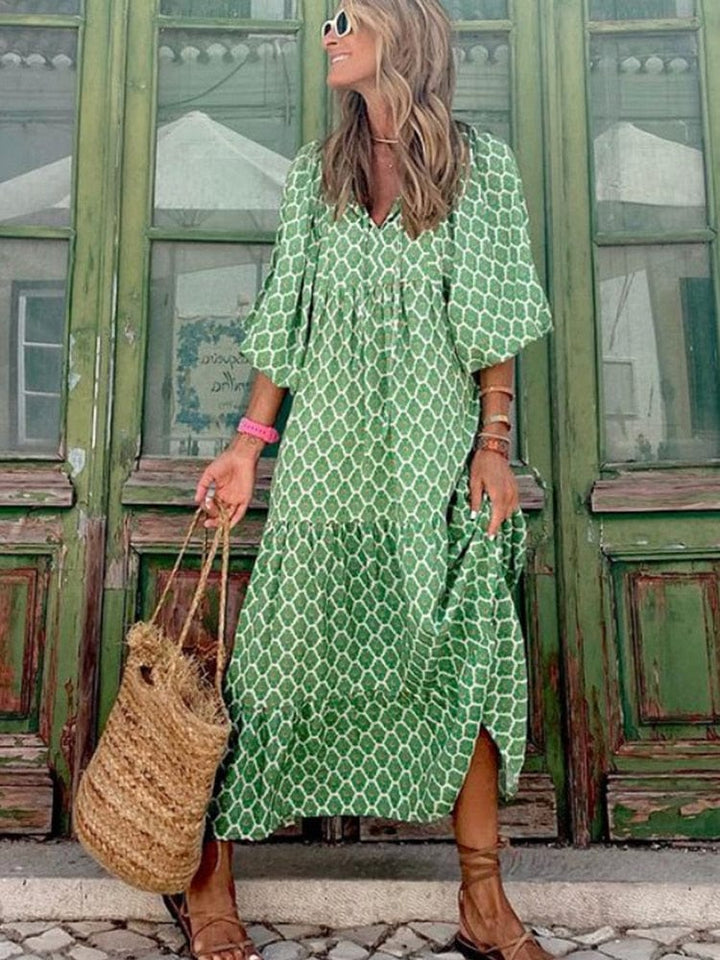 Sibel - Boho Maxikleid
