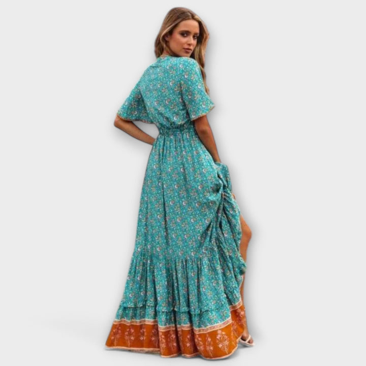 Johanna - Boho Maxikleid