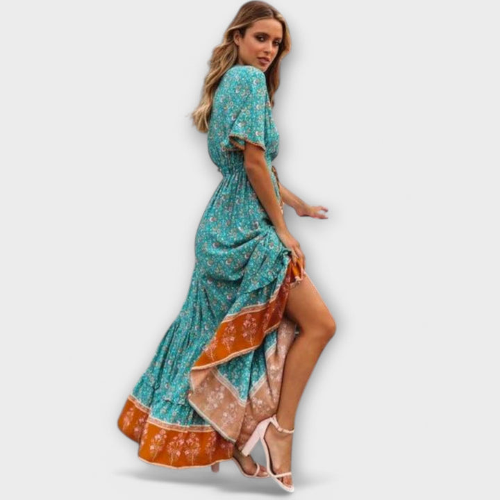 Johanna - Boho Maxikleid