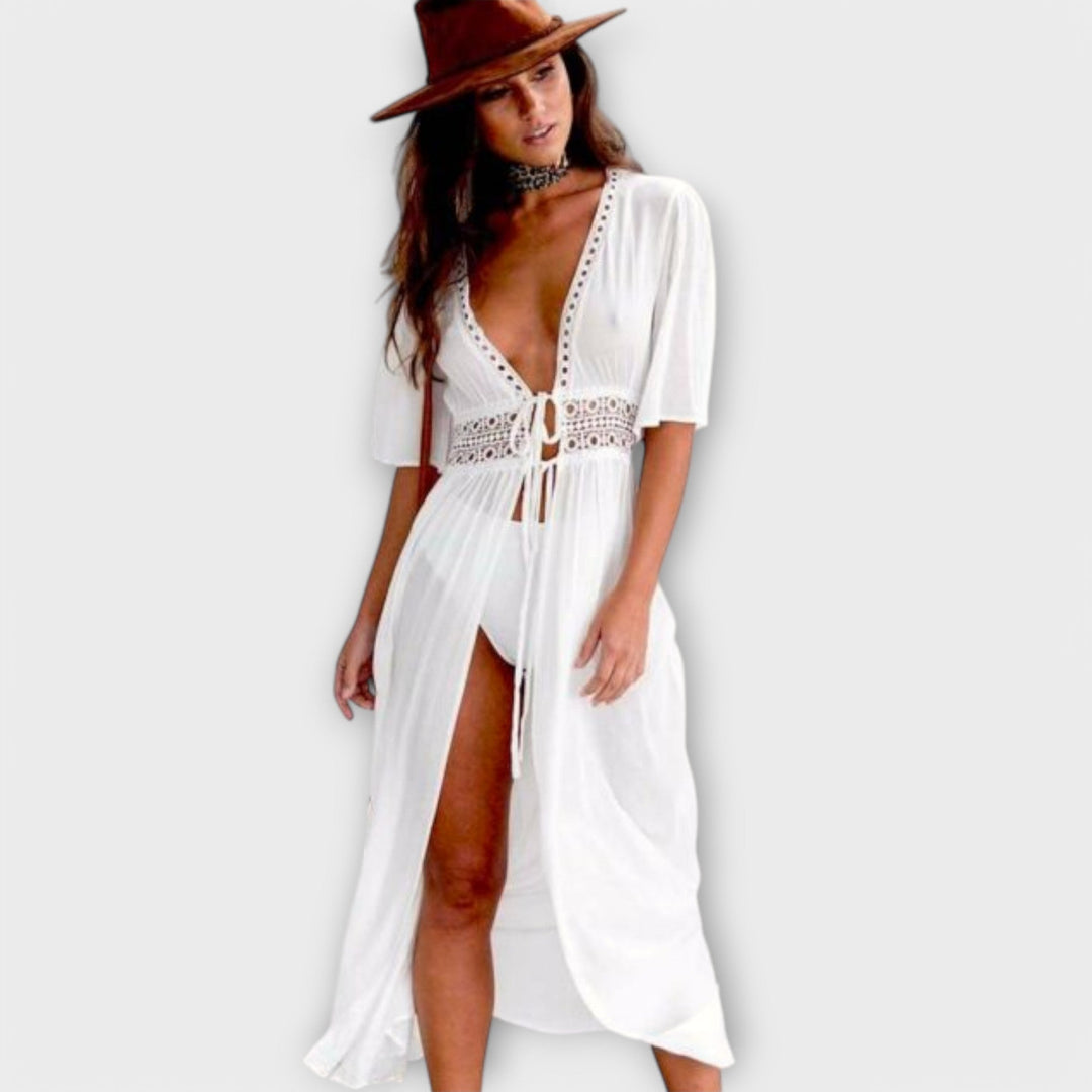 Leandra - Boho-Midikleid