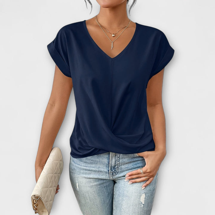 Jasmina - V-Ausschnitt Top