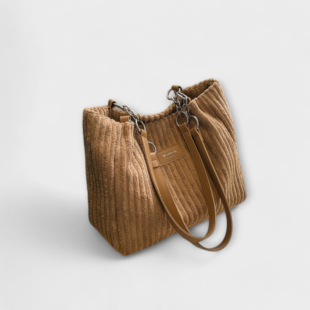 Ilse - Weiche Cord-Schultertasche