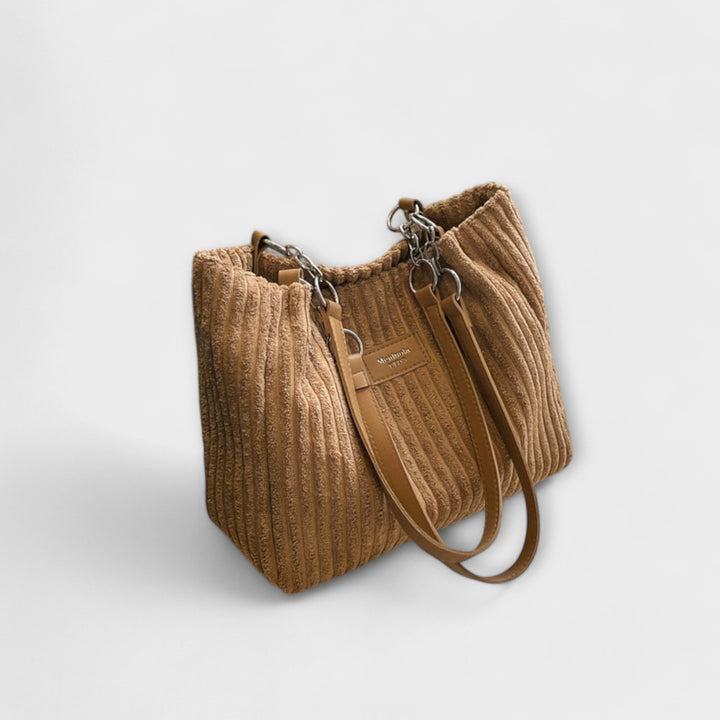 Ilse - Weiche Cord-Schultertasche