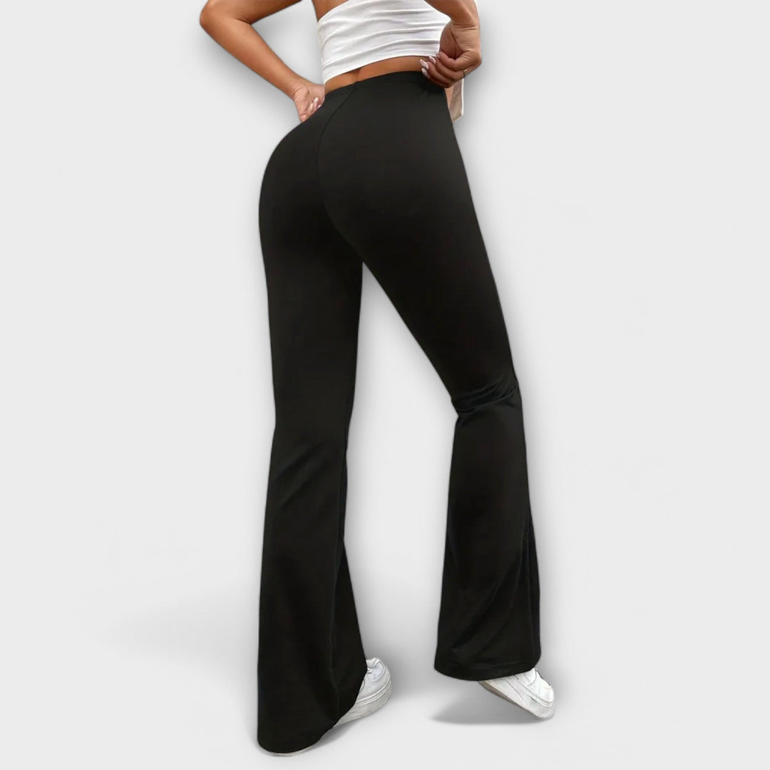 Joselyn - Lockere Hose mit ausgestelltem Bein