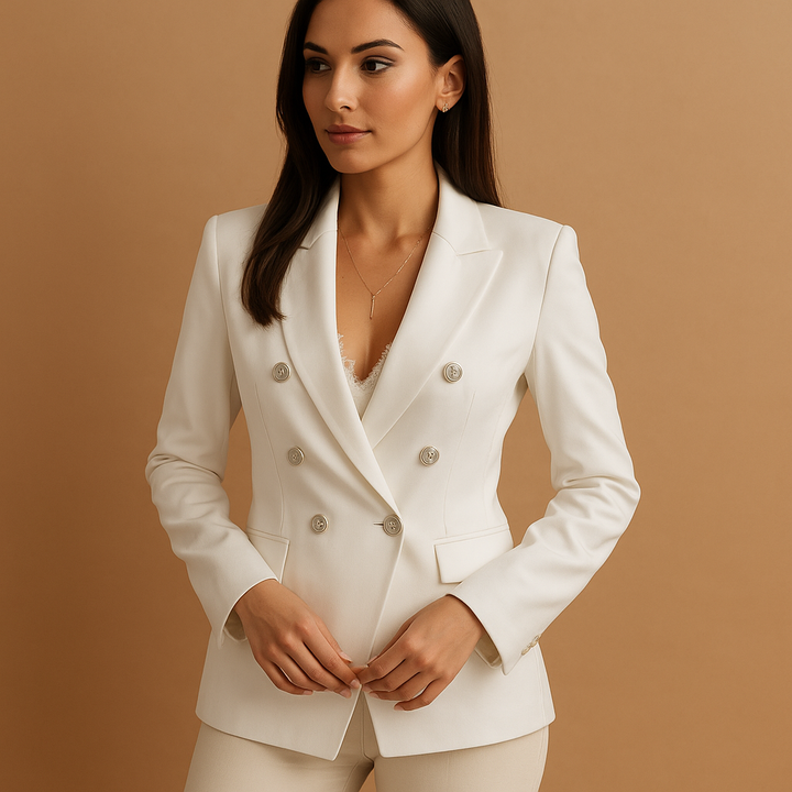 Evie - Casual Damenblazer aus Baumwolle