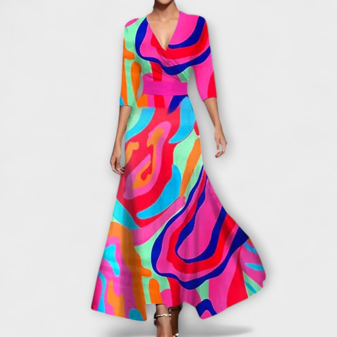 Kordula - Elegantes Mouw Design Damenkleid