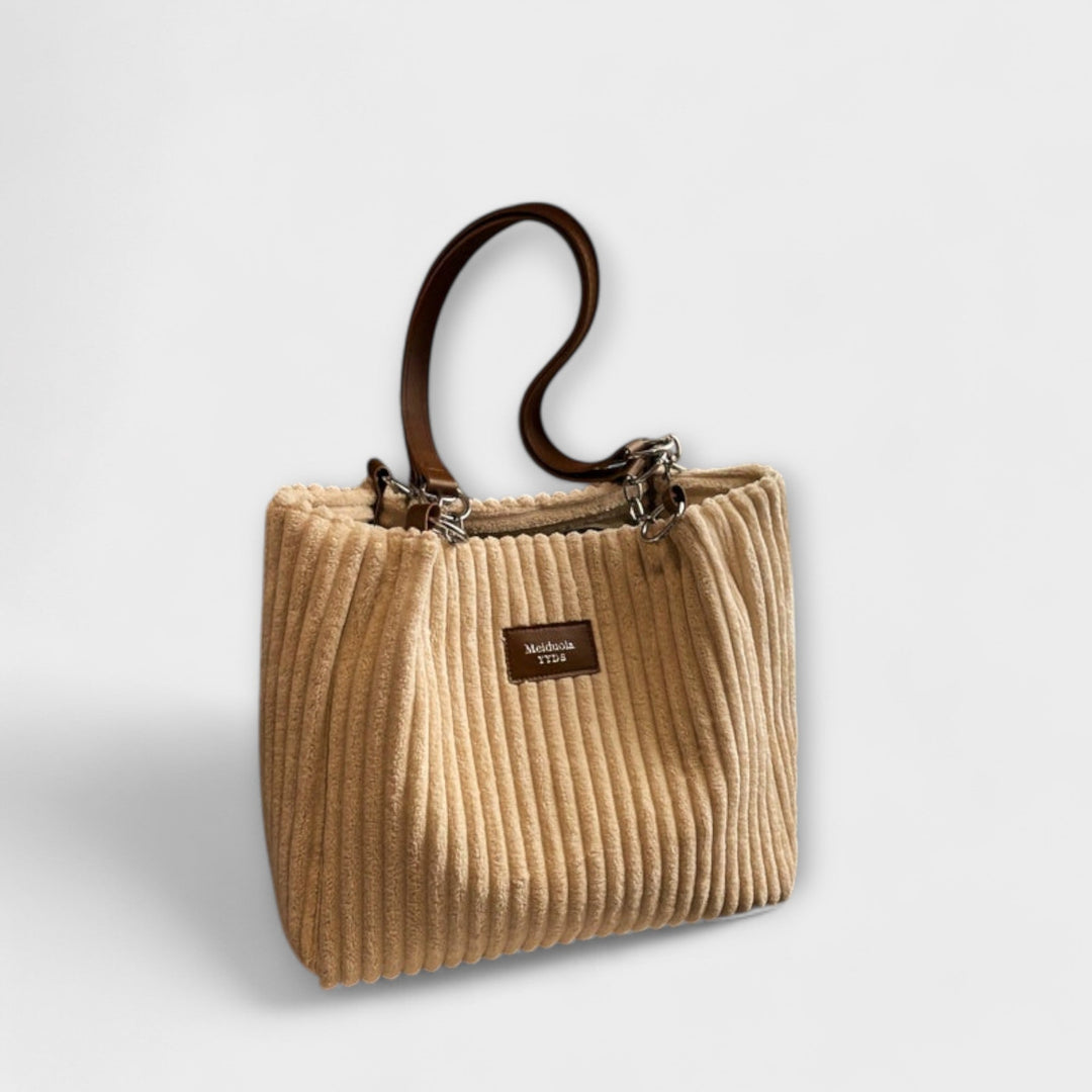 Ilse - Weiche Cord-Schultertasche