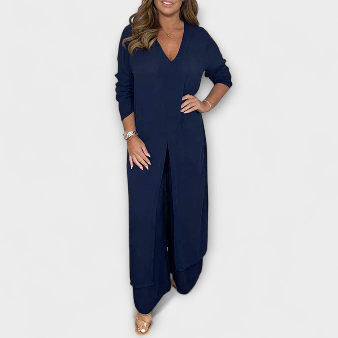 Nahia – Zweiteiliges Damen Co-Ord Set Mit Stilvollem Look