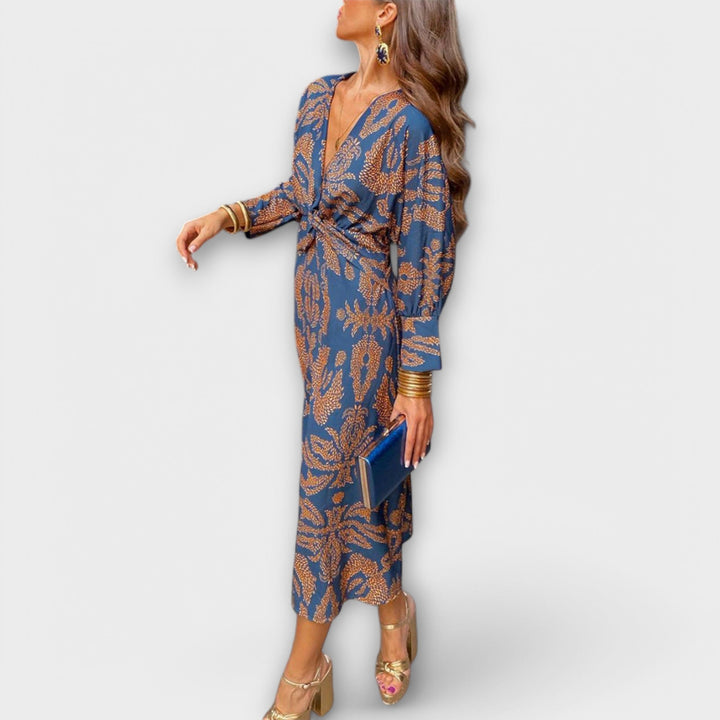 Hilde - Elegantes Kleid mit langen Ärmeln