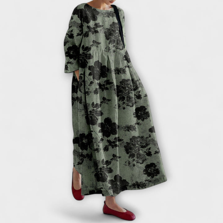 Ingrid – Kleid mit Botanischem Flair