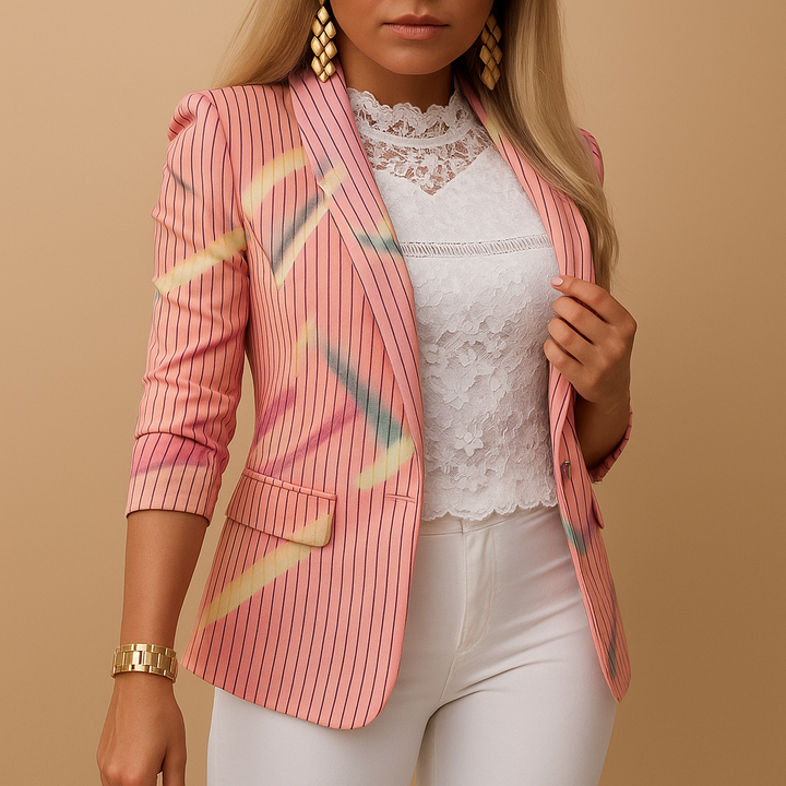 Calla - Eleganter Damenblazer mit Print