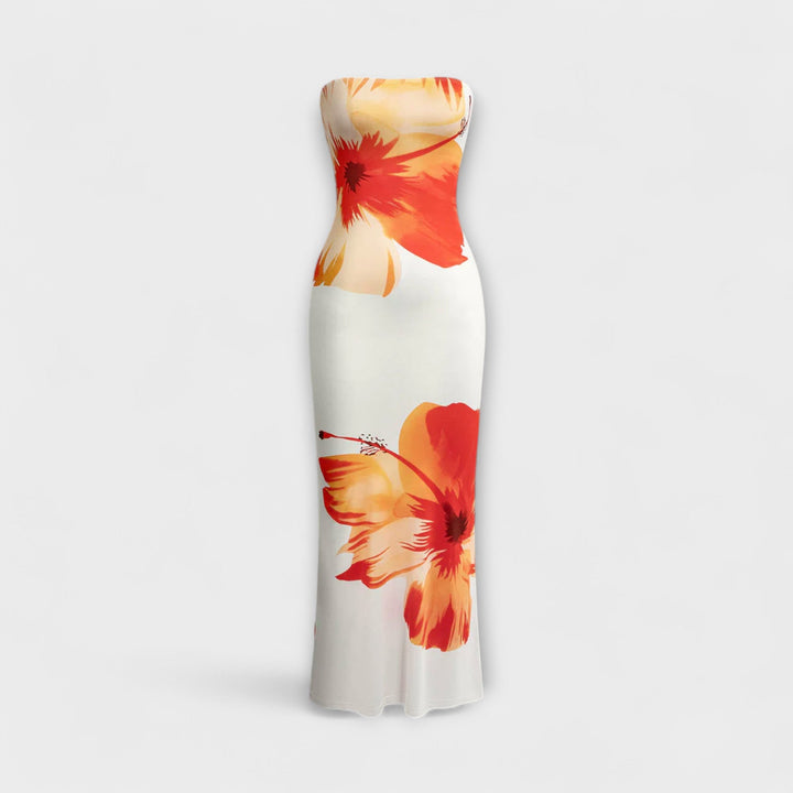 Anastasia - Schickes Off-Shoulder Ärmelloses Maxikleid