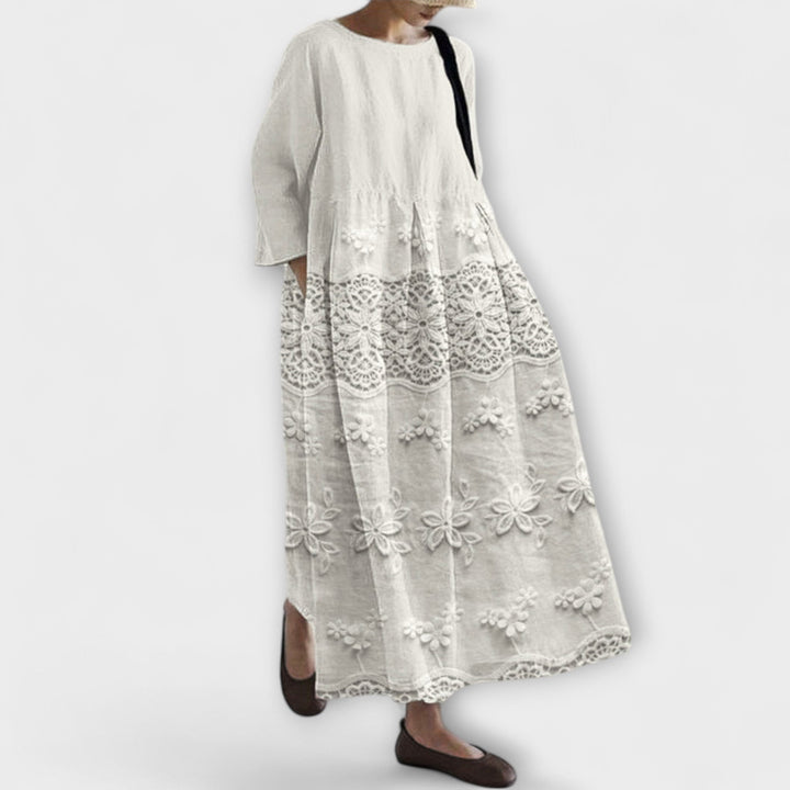 Clarissa - Spitzenmuster Kleid