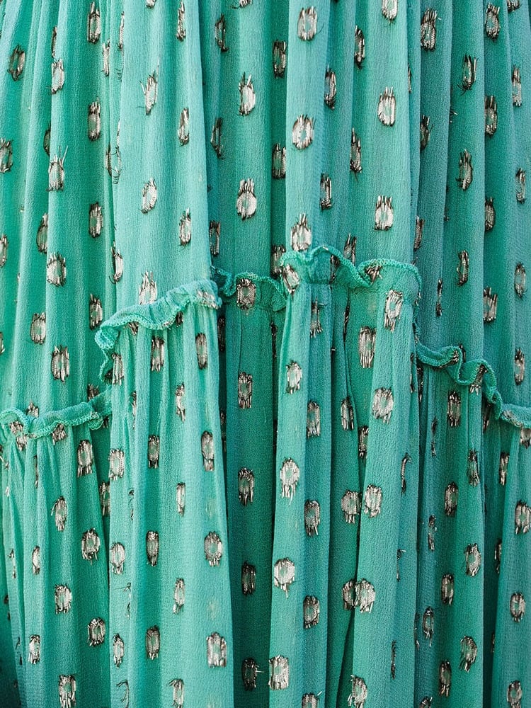 Hanna - Maxikleid mit V-Ausschnitt