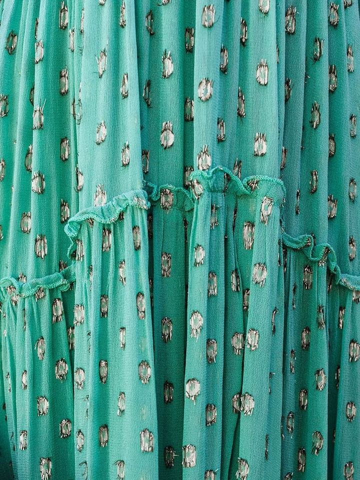 Hanna - Maxikleid mit V-Ausschnitt
