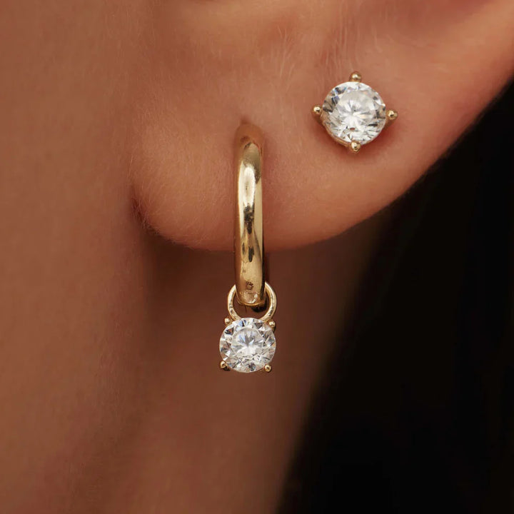 Ilse  - Larmes de Lune Stone Style Creolen