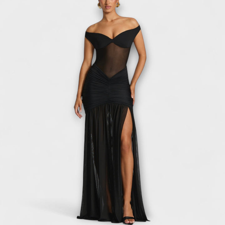 Aylin – Schlitzkleid mit Wow Faktor