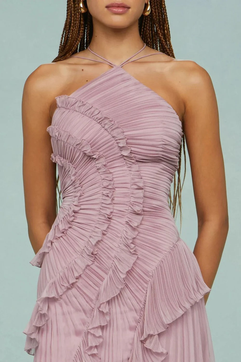 Charlotte – Violettes Kleid