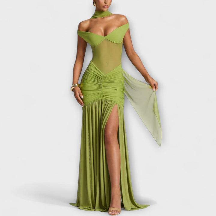 Aylin – Schlitzkleid mit Wow Faktor