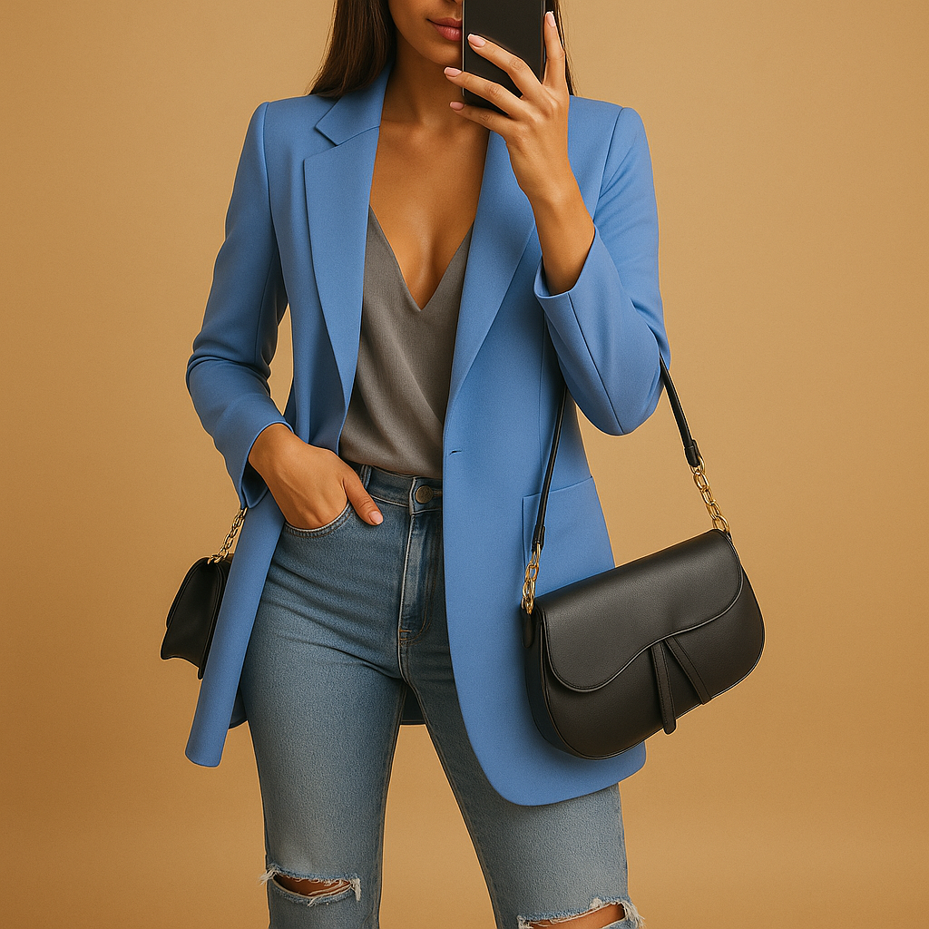 Aurelia - Langer Damenblazer