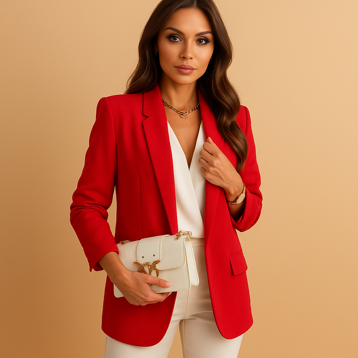Amaya - Langer eleganter Damenblazer