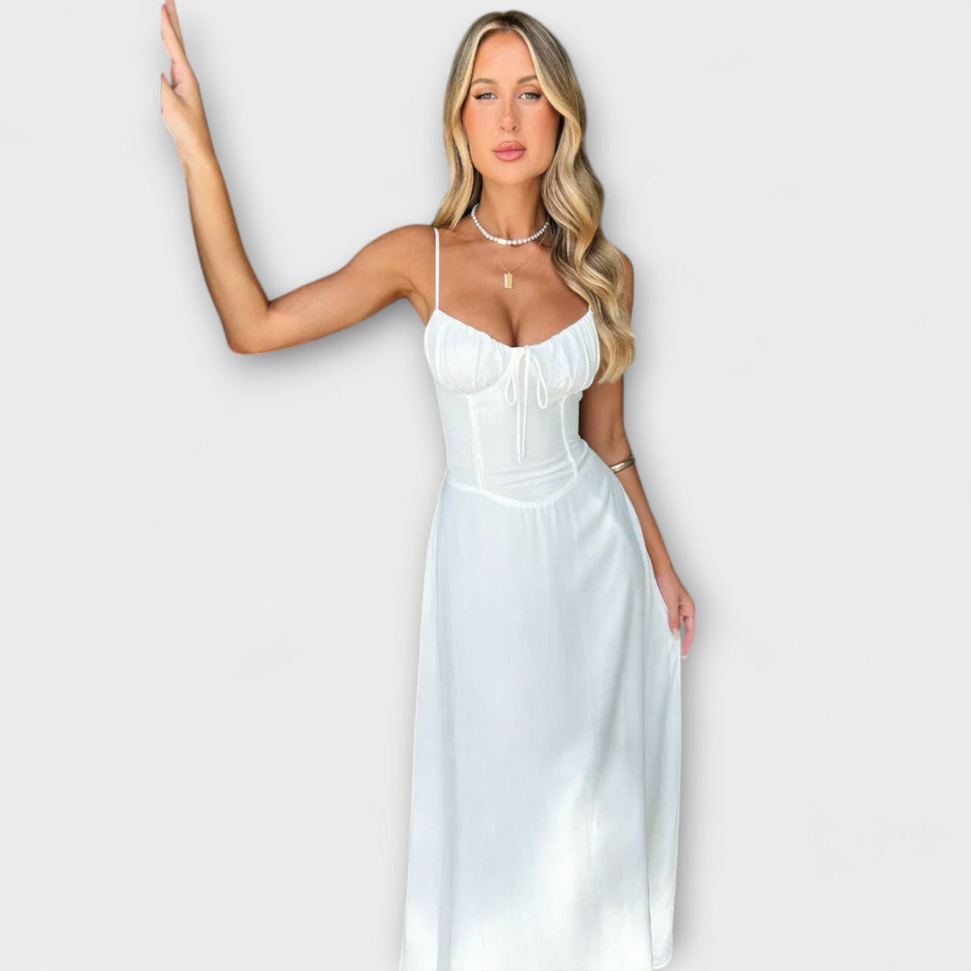 Veronika - Midi-Länge Kleid